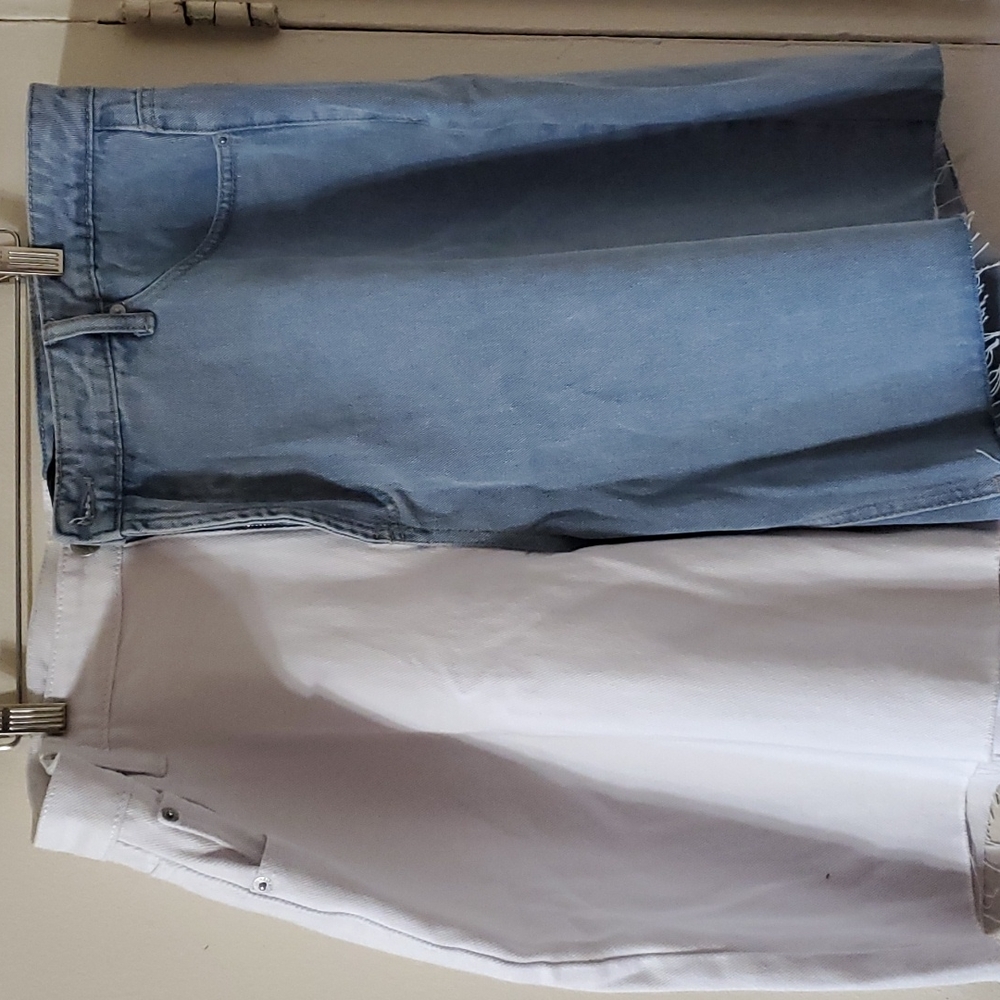 Ashley Stewart Denim Shorts